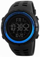 watch mens skmei 1251 , waterproof, blue color. watch electronic. logo