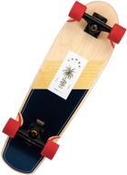 longboard decathlon yamba 500, 27.5x8.1, palm wood logo