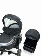 universal stroller venicci carbo (2 in 1), black logo