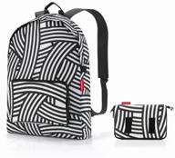 reisenthel mini maxi 14 urban backpack, white/black logo