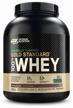 protein optimum nutrition 100% whey gold standard naturally flavored, 2273g, chocolate logo