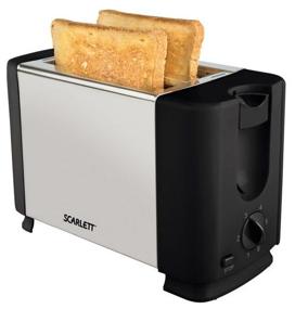 img 4 attached to 🍞 Silver Metallic Scarlett Toaster SC-TM11012