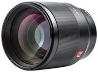 viltrox af 85mm f1.8 z-mount lens, black logo