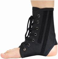 crate ankle brace f-215, size 3, height 23 cm, black logo