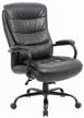 executive computer chair brabix heavy duty hd-004, upholstery: imitation leather, color: black logo