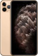📱 gold apple iphone 11 pro max 256gb smartphone logo