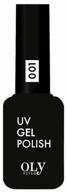 olystyle гель-лак для ногтей uv gel polish, 10 мл, 001 черный логотип