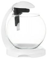 aquarium set 6.8 l (filter, cover, lighting) tetra cascade globe white логотип