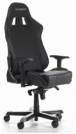 gaming chair dxracer king oh/ks06, upholstery: imitation leather, color: black logo