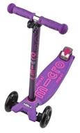 children's 3-wheel scooter micro maxi micro deluxe, purple logo