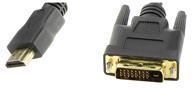 🔌 cable tv-com hdmi to dvi (lcg135e), 2m, black logo