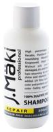 j.maki professional repair shampoo with keratin and macadamia oil, 300 ml logo