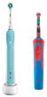 oral-b pro 500 stages power cars: the ultimate electric toothbrush in white/blue/red logo
