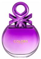 💜 ucb colors de benetton purple edt, 80ml logo
