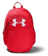 city backpack under armor scrimmage 2.0 (red/white-600), red/white-600 logo