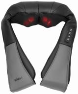 electric massager kitfort kt-2905, black/grey logo