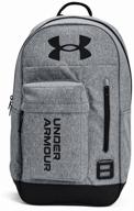 city backpack under armour halftime, pitch gray medium heather/black 012 logo
