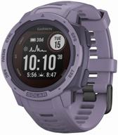 🌸 45mm orchid garmin instinct solar smart watch logo