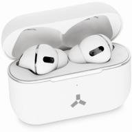 wireless headphones accesstyle indigo tws, white логотип