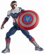hasbro marvel legends series avengers captain america: sam wilson f0328 action figure 15 cm logo