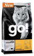 wet cat food go! sensitivities limited ingredient, grain-free, for sensitive digestion, with duck 3.63 kg (mini fillet) logo
