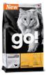 wet cat food go! sensitivities limited ingredient, grain-free, for sensitive digestion, with duck 3.63 kg (mini fillet) logo