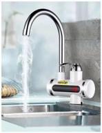 faucet water heater with display logo