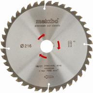 saw blade metabo 628060000 216x30 mm logo