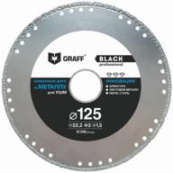 diamond cutting disc graff black gddm125b, 125 mm 1 logo