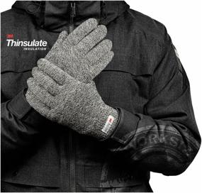 img 2 attached to Winter acrylic gloves "Hoarfrost" with insulation 3M ™ Thinsulate (Thinsulate), size 11