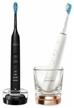 audio toothbrush philips sonicare diamondclean 9000 hx9914/57, black/white logo