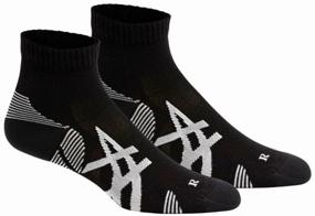 img 3 attached to Asics Socks 2PPK CUSHIONING SOCK Men 3013A238-001 I