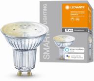 лампа светодиодная ledvance smart wifi spot dimmable, gu10, 5 вт, 2700 к логотип