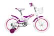 bicycle stark tanuki 14 girl 2021 white/pink one size logo