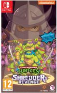 teenage mutant ninja turtles: shredder's revenge standard edition game for nintendo switch, cartridge logo