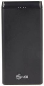 img 4 attached to Portable battery cactus CS-PBFSFT-10000, 10000mAh, black