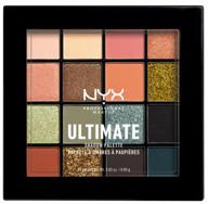 nyx professional makeup ultimate shadow palette ultimate utopia 12 logo