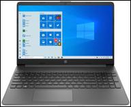 15.6" notebook hp 15s-fq2051ur 1920x1080, intel core i3 1125g4 2 ghz, ram 8 gb, ddr4, ssd 256 gb, intel uhd graphics, windows 11 home, 3b2u9ea, gray логотип