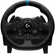 steering wheel logitech g g923 trueforce ps4, black логотип