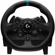 руль logitech g g923 trueforce ps4, black logo