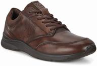 low shoes ecco irving, brown, 43 logo