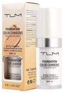 tlm foundation color changing fluid, spf 15, 30 ml, white logo