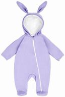 amarobaby bunny jumpsuit, lavender, size 56-62 logo