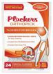 plackers orthopick cavity flosser, 24 pcs in pack. logo