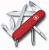 5-in-1 victorinox hiker red knife: essential tool for all your adventures логотип