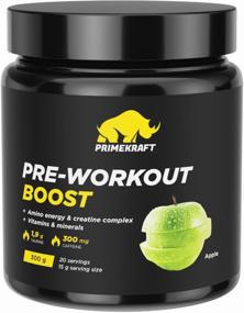 img 4 attached to Prime-Kraft PRE-Workout Boost 300 g apple flavor