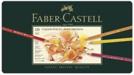 🎨 faber-castell polychromos pencils: 120 vibrant colors for versatile artistic creations (110011) логотип