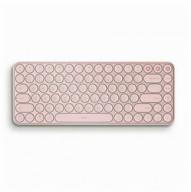 wireless keyboard xiaomi miiiw dual mode wireless keyboard air 85 (mwxkt01) eng. layout(pink) logo