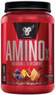 amino acid complex bsn amino-x, fruit punch, 1020 gr. logo