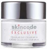 skincode exclusive cellular day cream spf 15 logo